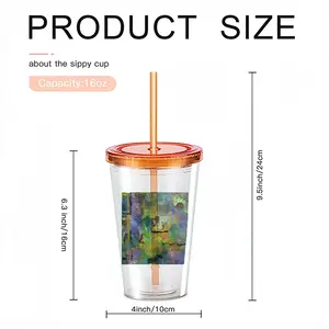 Hummingbird 9 Double Layer Plastic Cup