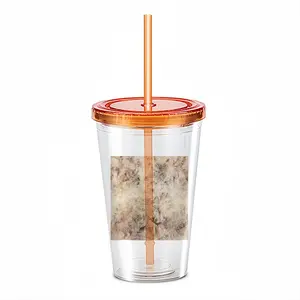 Strokes 2 Double Layer Plastic Cup