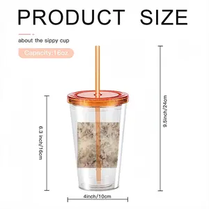 Strokes 2 Double Layer Plastic Cup