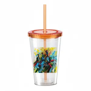 Joy Of Womanhood Double Layer Plastic Cup