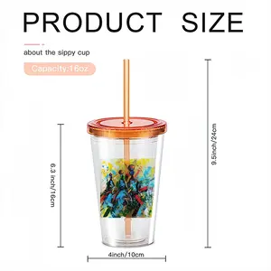 Joy Of Womanhood Double Layer Plastic Cup