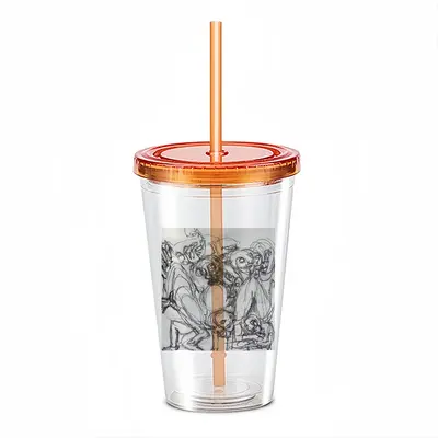 No Exit Double Layer Plastic Cup