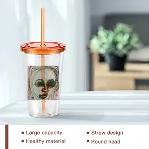 Time Does Not Wait Double Layer Plastic Cup