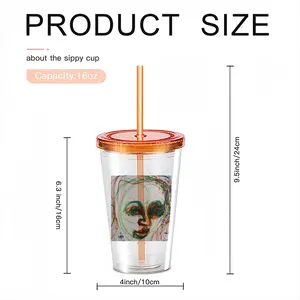 Time Does Not Wait Double Layer Plastic Cup