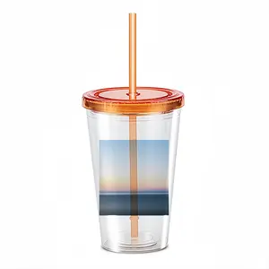 Liquid Sea #049 Double Layer Plastic Cup