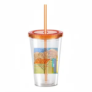 Tree I Double Layer Plastic Cup