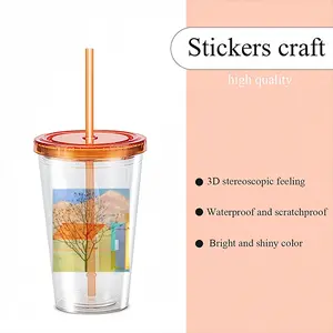 Tree I Double Layer Plastic Cup