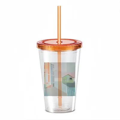 Winter Light Double Layer Plastic Cup