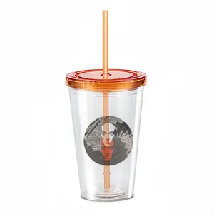 Vertigo Double Layer Plastic Cup