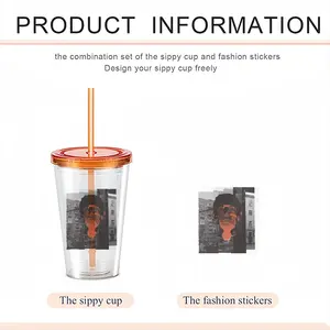 Fear Double Layer Plastic Cup