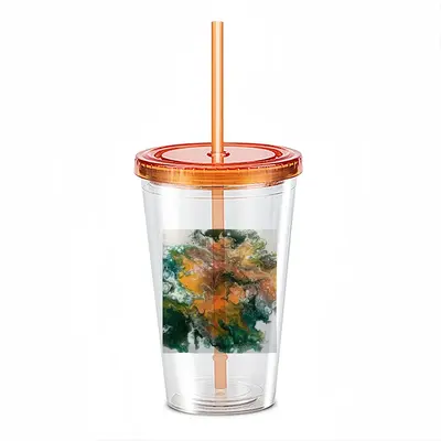 Autumn Flare Double Layer Plastic Cup