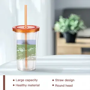 Coming Storm Double Layer Plastic Cup