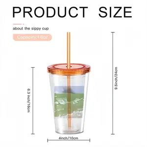 Coming Storm Double Layer Plastic Cup