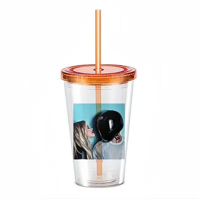 The Helmet Double Layer Plastic Cup