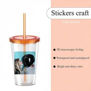 The Helmet Double Layer Plastic Cup