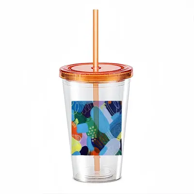 Flashy Emotions Double Layer Plastic Cup