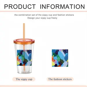 Flashy Emotions Double Layer Plastic Cup