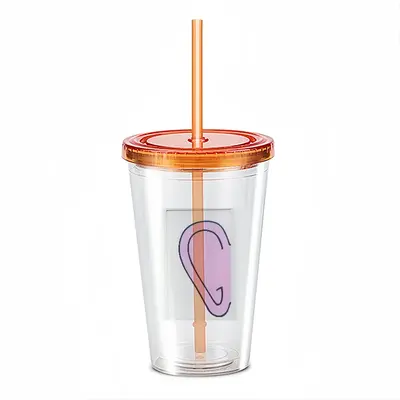 At Last A Picture I Can Talk To Double Layer Plastic Cup