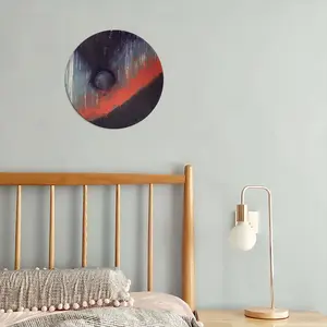 Gvoid Round Iron Painting