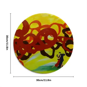 Tango 3 Round Iron Painting