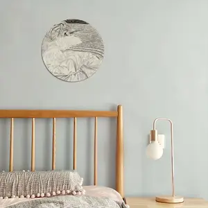 Dreamer Round Iron Painting