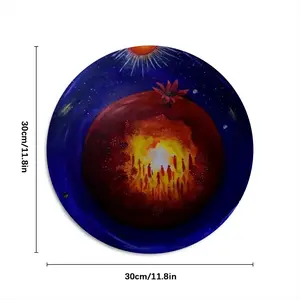 The Transition Round Iron Painting