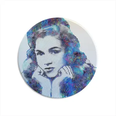 Unforgettable Marylin Round Iron Painting