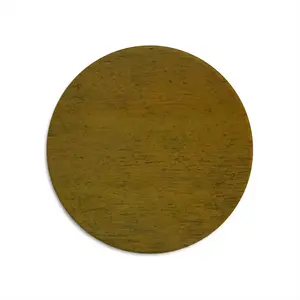 Brushed Medallion Round Iron Painting