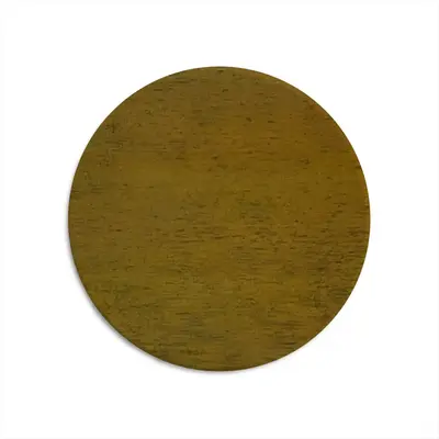 Brushed Medallion Round Iron Painting