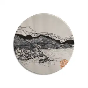 Sea Ranch 1 Round Iron Painting