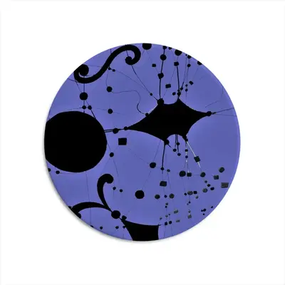 Space 6 Round Iron Painting