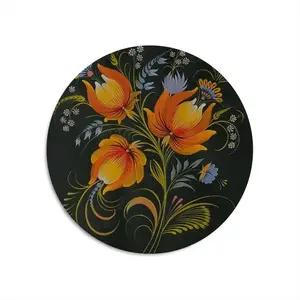 Flamy Passion Round Iron Painting