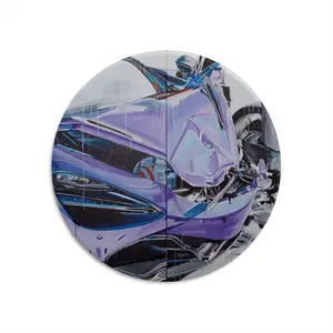 Mclaren 720S Crash Round Iron Painting