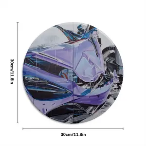 Mclaren 720S Crash Round Iron Painting