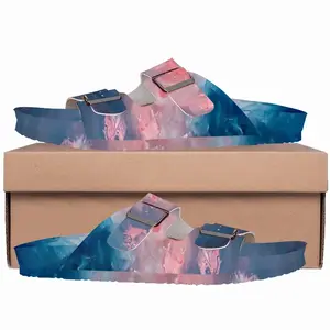 Men Cotton Candy Sky Cork Sandals