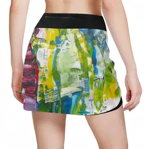 Women Camouflaged 2 Sports Skirt