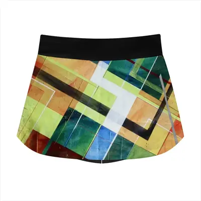 Women Lineal Regression Aggression Sports Skirt