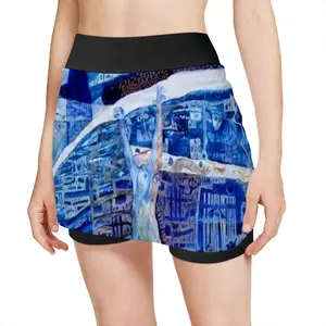 Women True Blue Sports Skirt