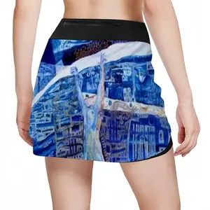 Women True Blue Sports Skirt