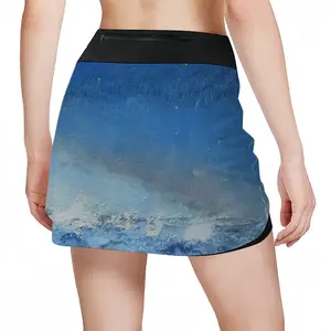 Women Red Boat Sports Skirt