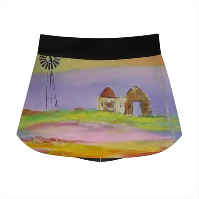 Women Windmill Sports Skirt