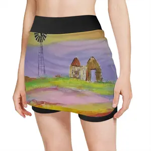 Women Windmill Sports Skirt