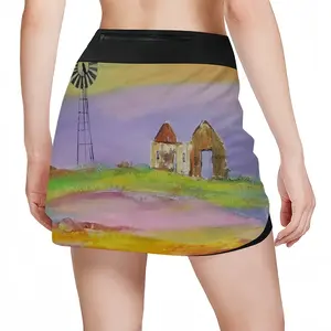 Women Windmill Sports Skirt