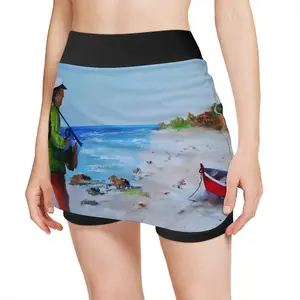 Women Now For The Big One Sports Skirt