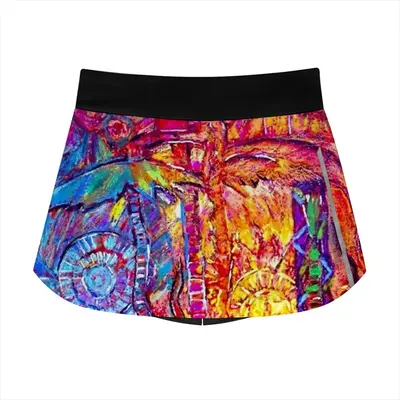 Women The Invention Of Fire Sports Skirt