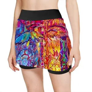 Women The Invention Of Fire Sports Skirt