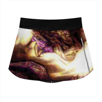 Women Fire Dragon Sports Skirt