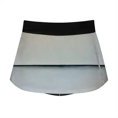 Women Charcoal White No 1 Series 4 Sports Skirt