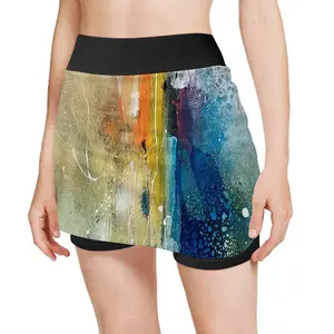 Women Fluffy Stuff Sports Skirt