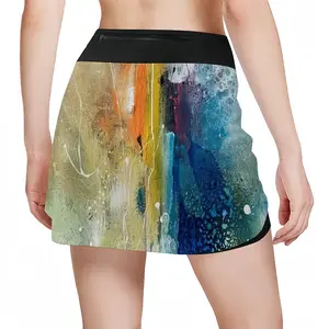 Women Fluffy Stuff Sports Skirt